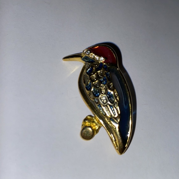 3/$30 Vintage Humming Bird Brooch - Picture 3 of 4